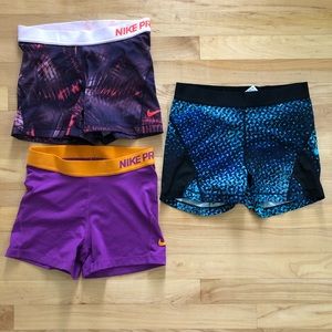 Nike pro shorts